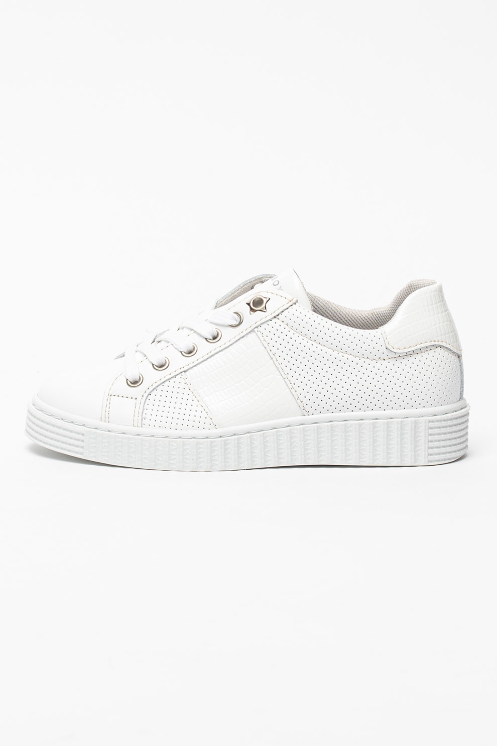 Bullboxer,Pantofi sport de piele cu perforatii