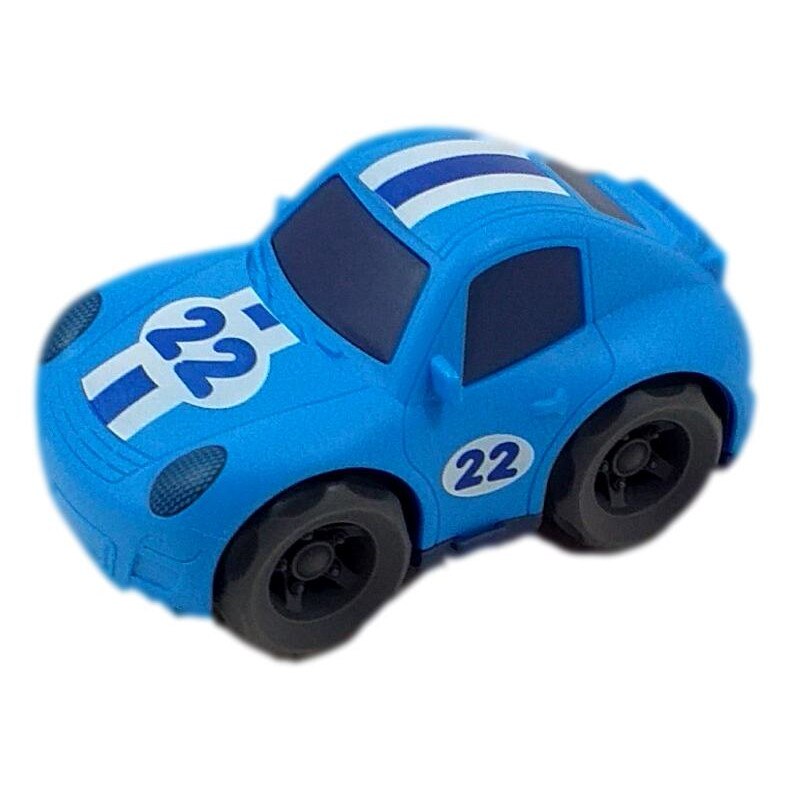 Masina frictiune Car Fun, Lumini si sunete, 18M+, Albastru