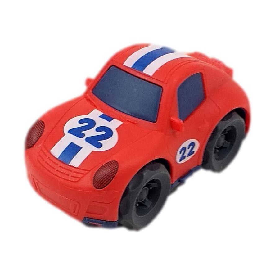 Masina frictiune Car Fun, Lumini si sunete, 18M+, Rosu