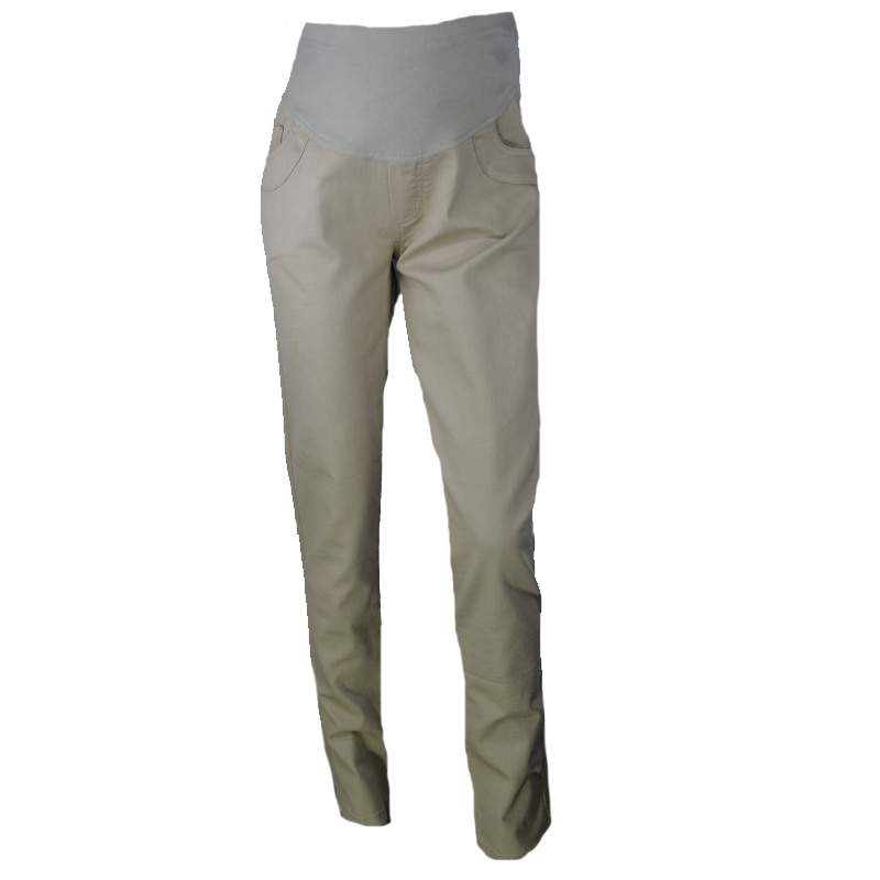 Pantaloni casual pentru gravide New Star PGNWS11B, Bej, XL