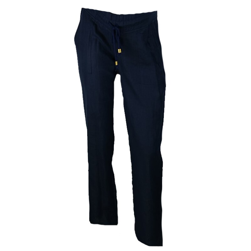 Pantaloni casual pentru gravide New Star NWS8B, Negru, Bleumarin