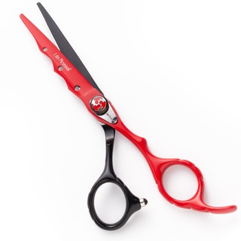 Foarfeca de tuns parul Lila Rossa, marime 5.5, pentru frizerie coafor salon - G081-55 Foarfeca de tuns parul Lila Rossa, marime 5.5, pentru frizerie coafor salon - G081-55