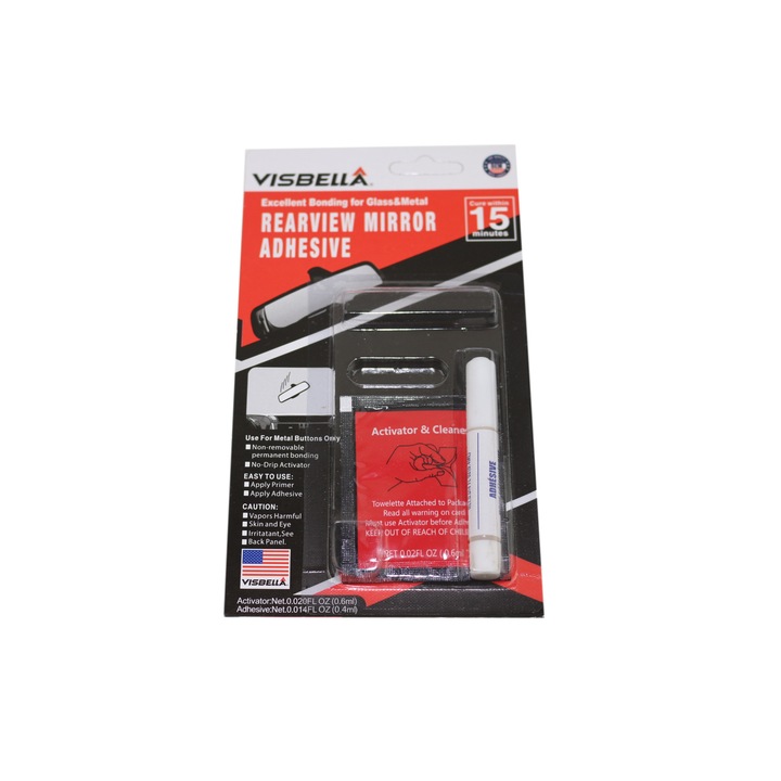 Adeziv auto pentru oglinzi Visbella, uz casnic, 6 ml