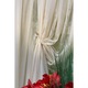Perdea simpla voal, culoare bej, din colectia "Crep Touch by Liz Line", 600x245cm, cu rejansa - RD1726