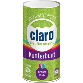 Detergent ecologic, pulbere pentru haine colorate, Claro, 1 kg Detergent ecologic, pulbere pentru haine colorate, Claro, 1 kg