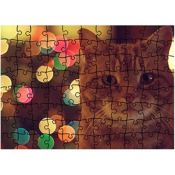 Puzzle Heartwork 96 piese, Pisica blanda, Latime 40,5 cm x Inaltime 28,5 cm Puzzle Heartwork 96 piese, Pisica blanda, Latime 40,5 cm x Inaltime 28,5 cm