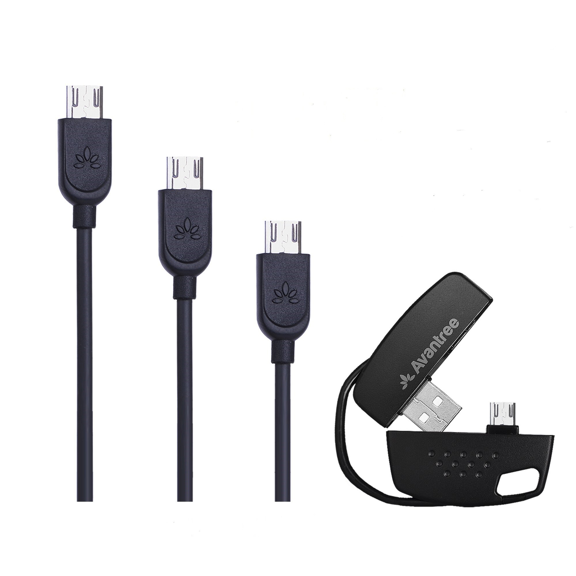 Set cablu de date/incarcare Avantree, microUSB/USB