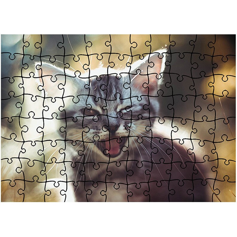 Puzzle Heartwork 96 piese, Pisici in cos, Latime 40,5 cm x 