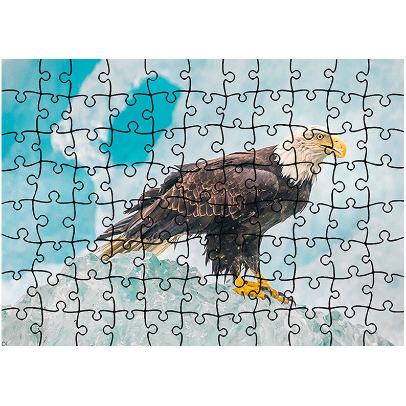 Puzzle Heartwork 96 piese, Vultur, Latime 40,5 cm x Inaltime 28,5 cm
