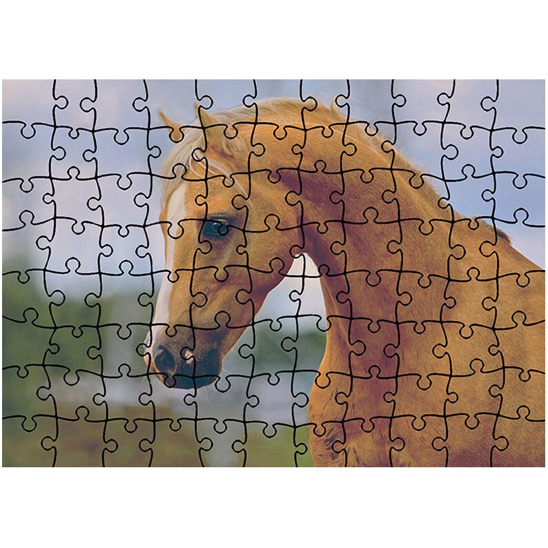 Puzzle Heartwork 96 piese, Cal superb, Latime 40,5 cm x Inaltime 28,5 cm