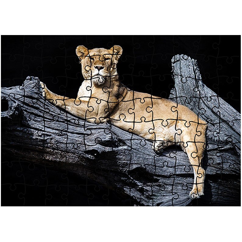 Puzzle Heartwork 96 piese, Lei, Latime 40,5 cm x Inaltime 28,5 cm