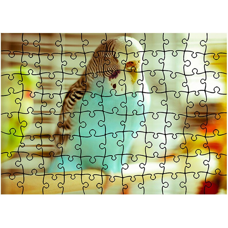 Puzzle Heartwork 96 piese, Papagal adormit, Latime 40,5 cm x Inaltime 28,5 cm
