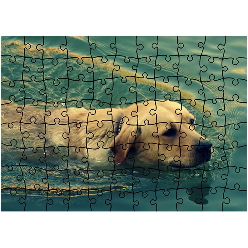 Puzzle Heartwork 96 piese, Caine innotand, Latime 40,5 cm x Inaltime 28,5 cm