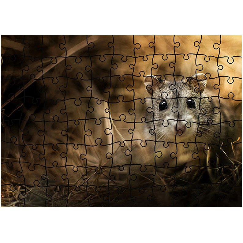 Puzzle Heartwork 96 piese, Soricel, Latime 40,5 cm x Inaltime 28,5 cm