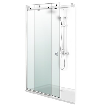 Usa dus culisanta GLISSANDO, (122-140)/205 cm, sistem INOX, sticla mata 8 mm Usa dus culisanta GLISSANDO, (122-140)/205 cm, sistem INOX, sticla mata 8 mm