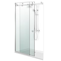 usa glisanta dus glissando sistem inox 160-180205 cm sticla mata 8 mm imagen 58_0_
0