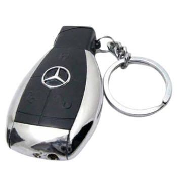Bricheta cu gaz, antivant, breloc chei auto Mercedes-Benz, cutie, neagra Bricheta cu gaz, antivant, breloc chei auto Mercedes-Benz, cutie, neagra