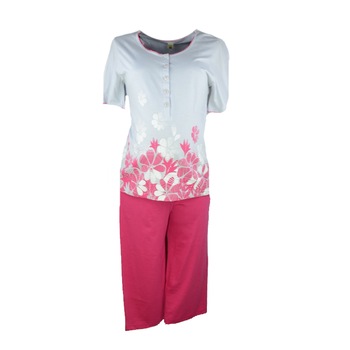 Pijama pentru gravide si alaptat Regina CMV-6, Multicolor, M Pijama pentru gravide si alaptat Regina CMV-6, Multicolor, M