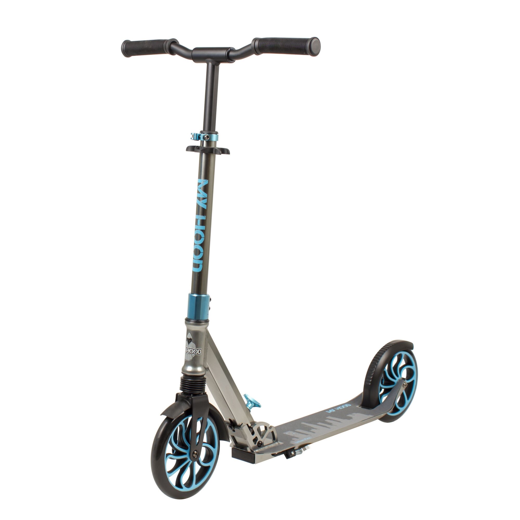 Trotineta My Hood, Urban Flex Skate, gri, albastra