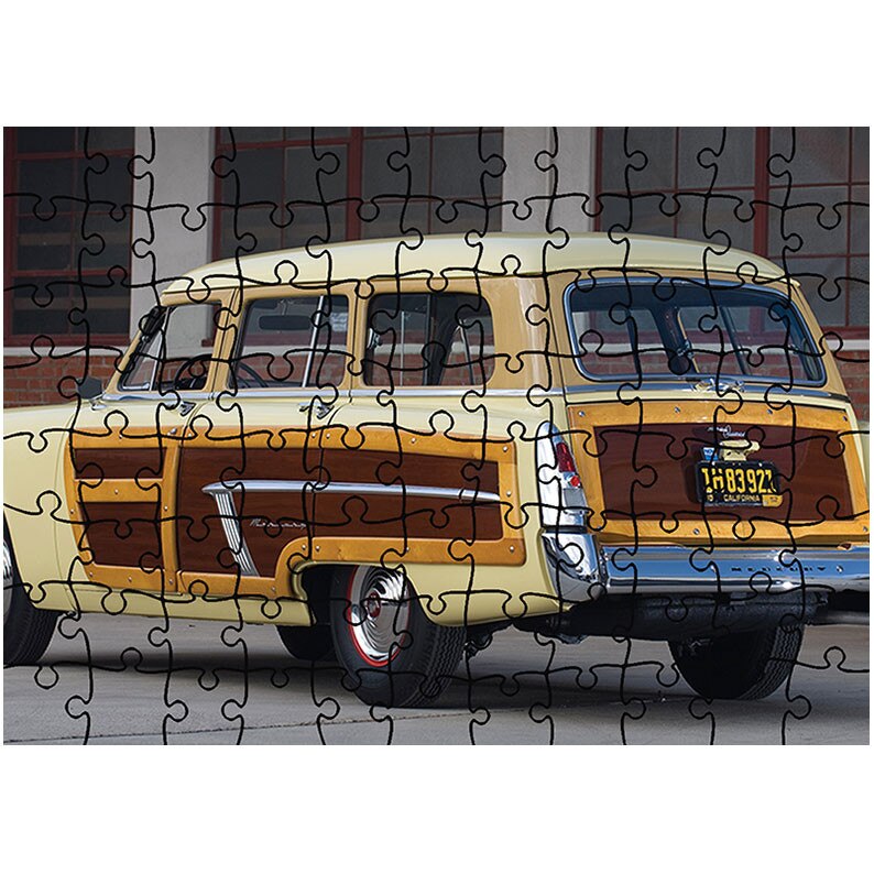 Puzzle Heartwork 96 piese, 1952 Mercury Station Wagon, Latime 40,5 cm x Inaltime 28,5 cm