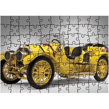 Puzzle Heartwork 96 piese, Oldsmobile Autocrat Racing Car 1911, Latime 40,5 cm x Inaltime 28,5 cm Puzzle Heartwork 96 piese, Oldsmobile Autocrat Racing Car 1911, Latime 40,5 cm x Inaltime 28,5 cm