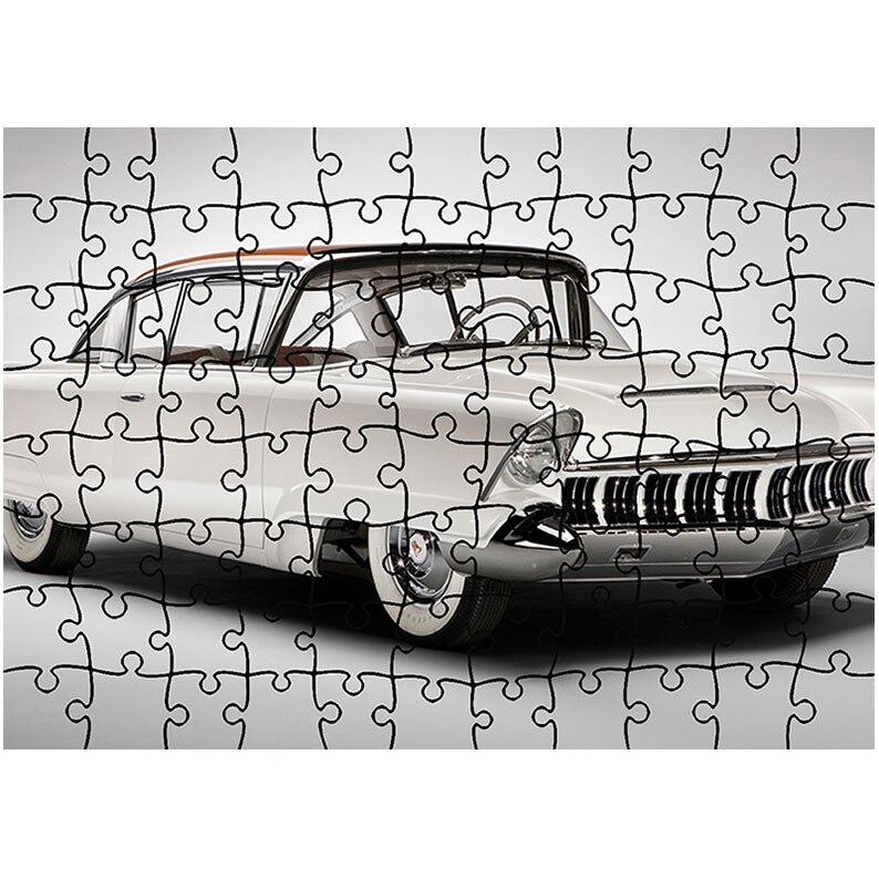 Puzzle Heartwork 96 piese, 1954 Mercury XM-800 Dream Car, Latime 40,5 cm x Inaltime 28,5 cm