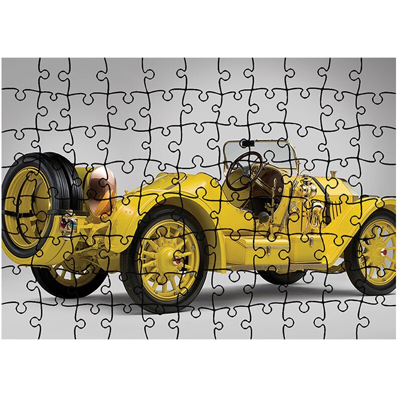 Puzzle Heartwork 96 piese, Oldsmobile Autocrat Racing Car 1911, Latime 40,5 cm x Inaltime 28,5 cm