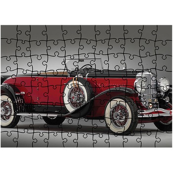 Puzzle Heartwork 96 piese, Duesenberg J 395 Convertible Coupe by Murphy 1931, Latime 40,5 cm x Inaltime 28,5 cm Puzzle Heartwork 96 piese, Duesenberg J 395 Convertible Coupe by Murphy 1931, Latime 40,5 cm x Inaltime 28,5 cm