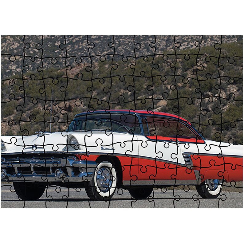 Puzzle Heartwork 96 piese, 1956 Mercury Montclair Hardtop, Latime 40,5 cm x Inaltime 28,5 cm