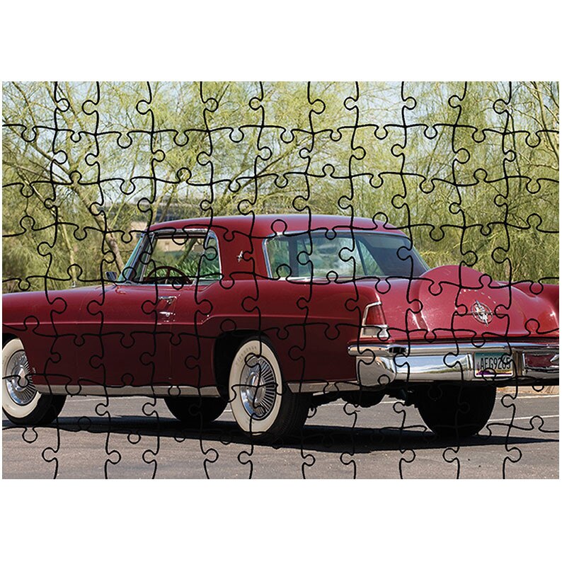 Puzzle Heartwork 96 piese, 1956 Lincoln Continental Mark II, Latime 40,5 cm x Inaltime 28,5 cm