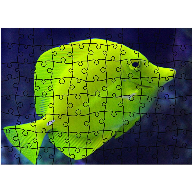 Puzzle Heartwork 96 piese, Peste verde in Oceanul Pacific, Latime 40,5 cm x Inaltime 28,5 cm