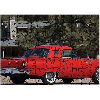Puzzle Heartwork 96 piese, Ford Thunderbird 1957, Latime 40,5 cm x Inaltime 28,5 cm Puzzle Heartwork 96 piese, Ford Thunderbird 1957, Latime 40,5 cm x Inaltime 28,5 cm