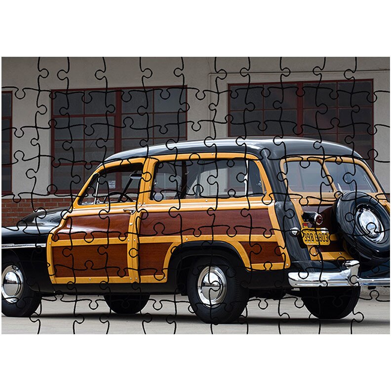 Puzzle Heartwork 96 piese, Mercury Station Wagon 1950, Latime 40,5 cm x Inaltime 28,5 cm