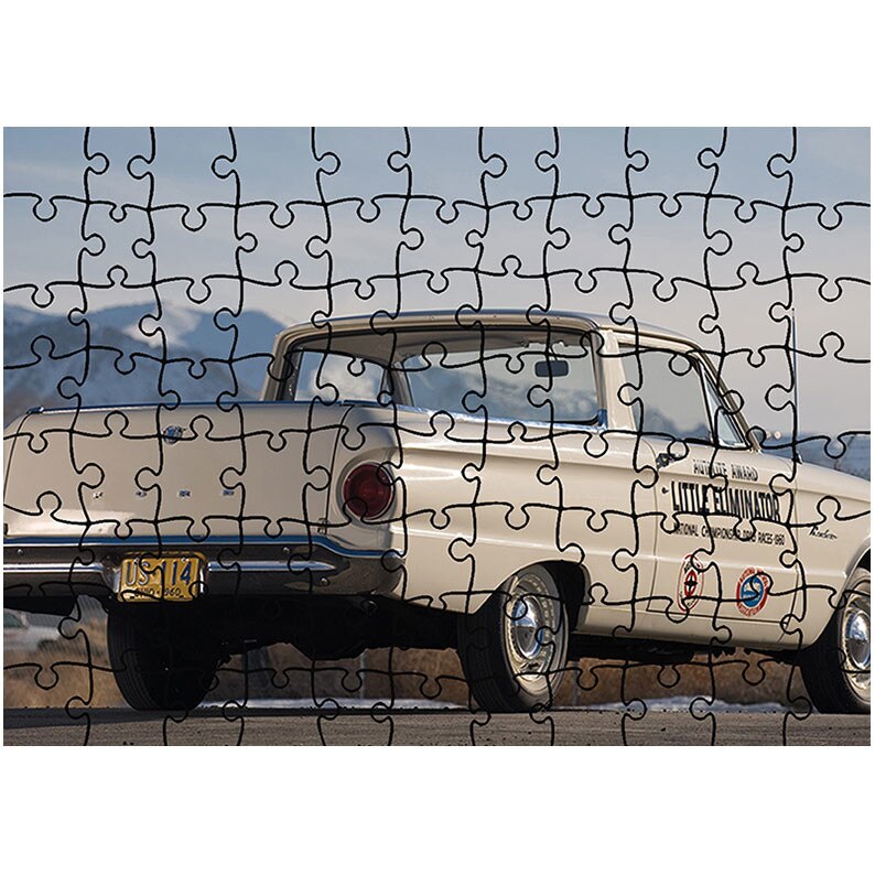 Puzzle Heartwork 96 piese, 1960 Ford Ranchero, Latime 40,5 cm x Inaltime 28,5 cm