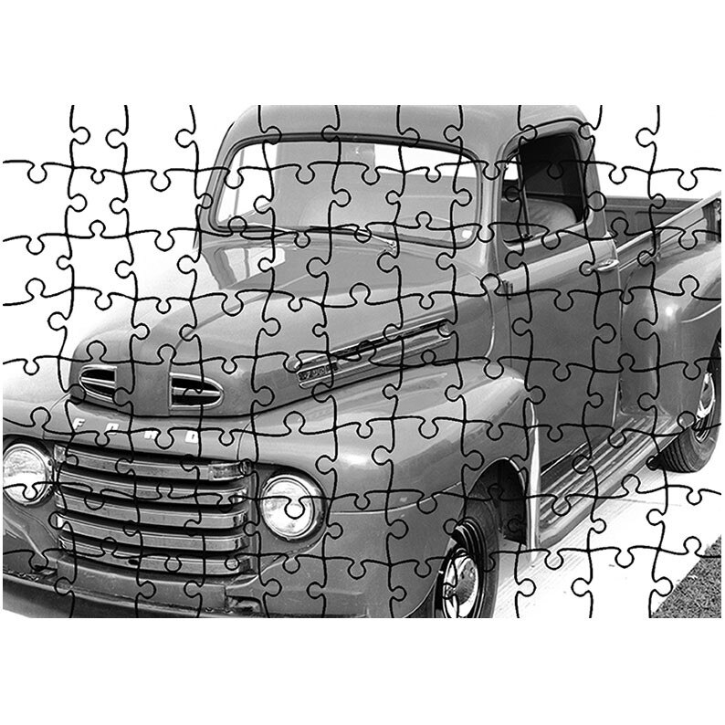 Puzzle Heartwork 96 piese, Ford F-1 Pickup 1948, Latime 40,5 cm x Inaltime 28,5 cm