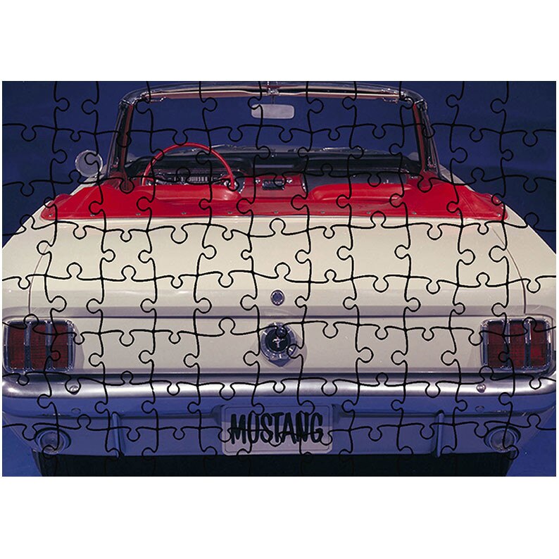 Puzzle Heartwork 96 piese, Mustang Convertible 1964, Latime 40,5 cm x Inaltime 28,5 cm