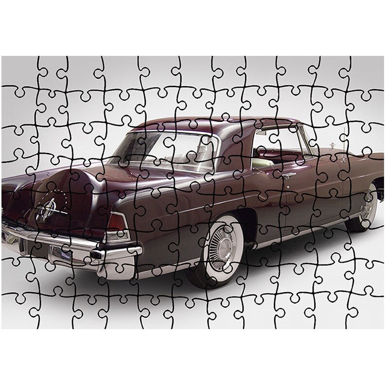 Puzzle Heartwork 96 piese, Lincoln Continental Mark II 1956-57, Latime 40,5 cm x Inaltime 28,5 cm