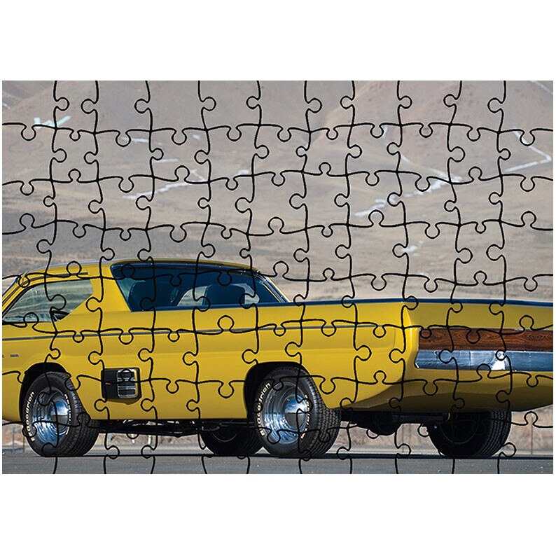 Puzzle Heartwork 96 piese, Dodge Pickup Deora 1966, Latime 40,5 cm x Inaltime 28,5 cm