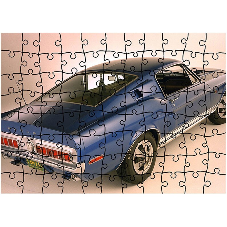 Puzzle Heartwork 96 piese, Shelby GT500 KR 1968, Latime 40,5 cm x Inaltime 28,5 cm