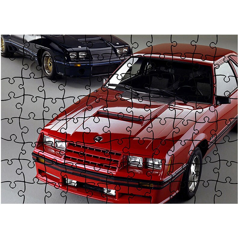 Puzzle Heartwork 96 piese, Mustang, Latime 40,5 cm x Inaltime 28,5 cm