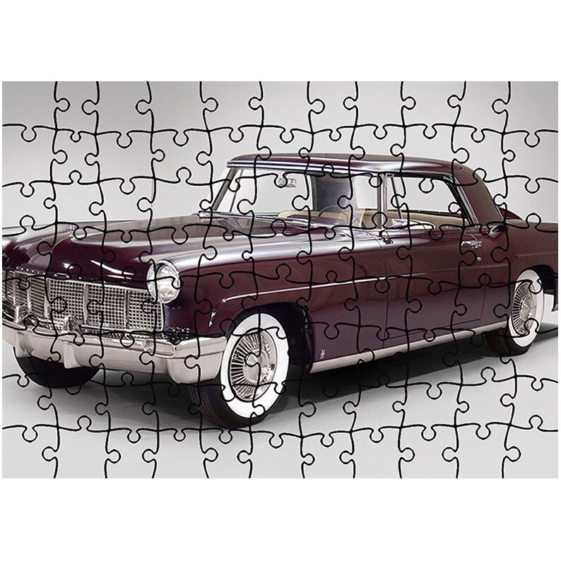 Puzzle Heartwork 96 piese, Lincoln Continental Mark II 1956-57, Latime 40,5 cm x Inaltime 28,5 cm