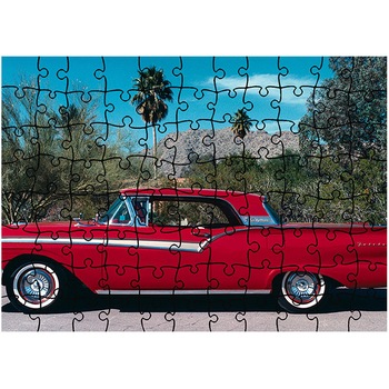 Puzzle Heartwork 96 piese, Ford Galaxie Skyliner 1959, Latime 40,5 cm x Inaltime 28,5 cm Puzzle Heartwork 96 piese, Ford Galaxie Skyliner 1959, Latime 40,5 cm x Inaltime 28,5 cm