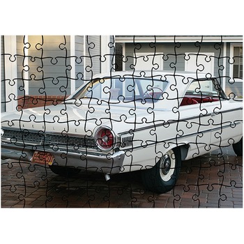 Puzzle Heartwork 96 piese, Ford Galaxie 500 Factory Lightweight 1963, Latime 40,5 cm x Inaltime 28,5 cm Puzzle Heartwork 96 piese, Ford Galaxie 500 Factory Lightweight 1963, Latime 40,5 cm x Inaltime 28,5 cm