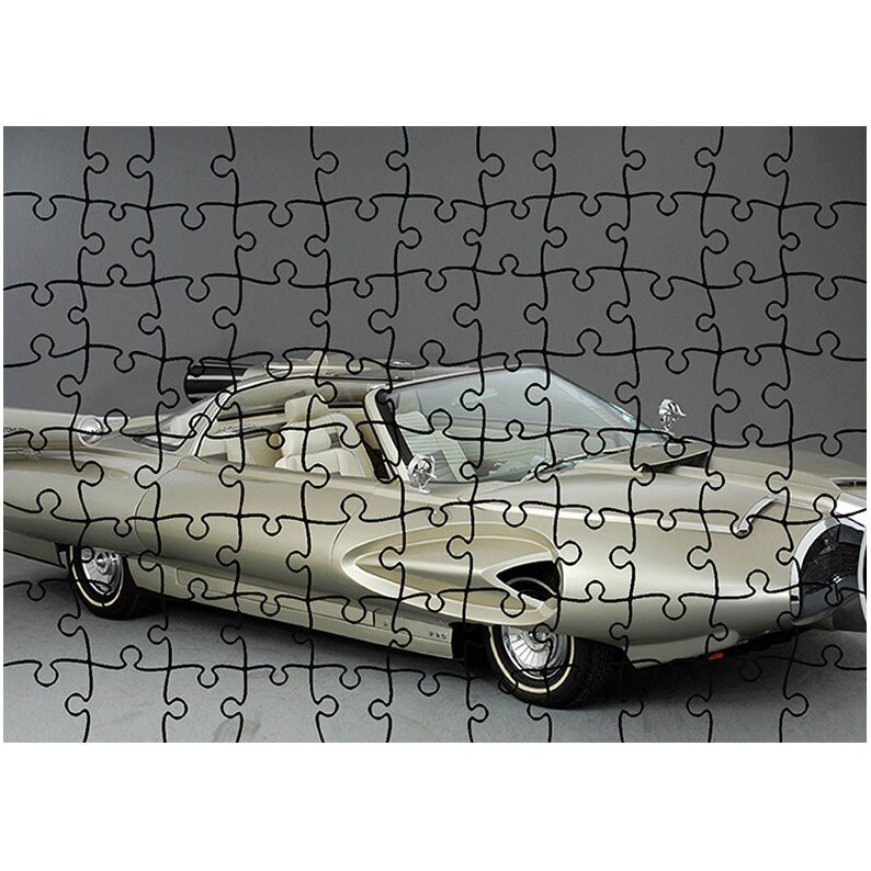 Puzzle Heartwork 96 piese, Ford X-2000 Recreation Concept 1958, Latime 40,5 cm x Inaltime 28,5 cm