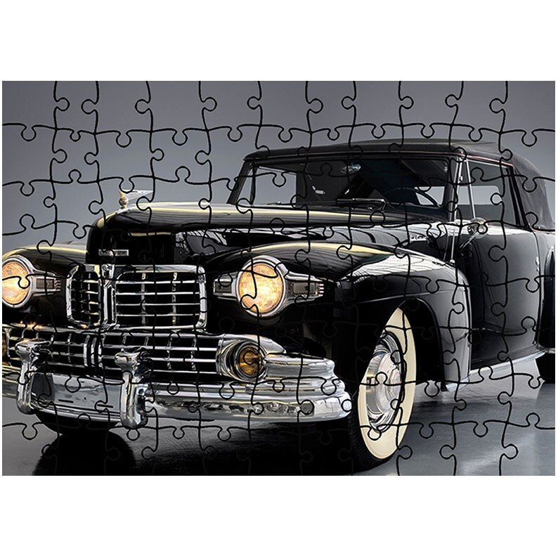 Puzzle Heartwork 96 piese, Lincoln Continental Convertible 1946, Latime 40,5 cm x Inaltime 28,5 cm
