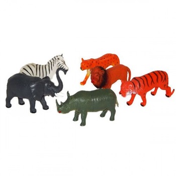 Set 6 figurine animale salbatice, Wild animals Set 6 figurine animale salbatice, Wild animals