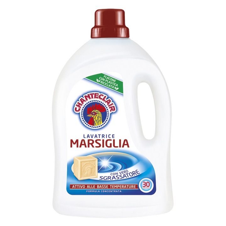 Detergent Lichid Rufe Chante Clair Marsiglia, 1.350L, 30 Spalari