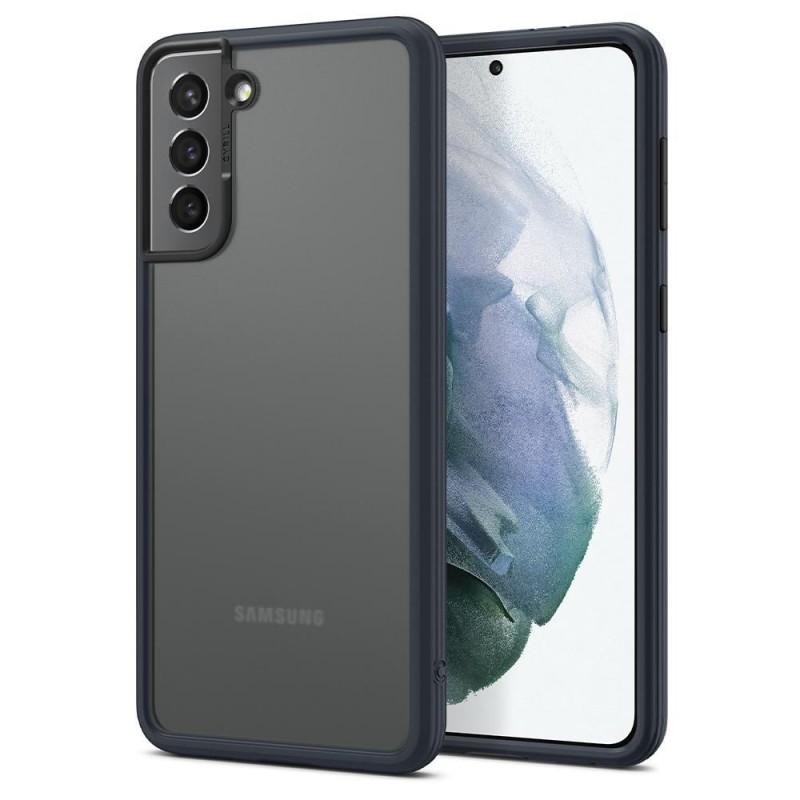 Carcasa Spigen Ciel Color Brick compatibila cu Samsung Galaxy S21 Dark Grey