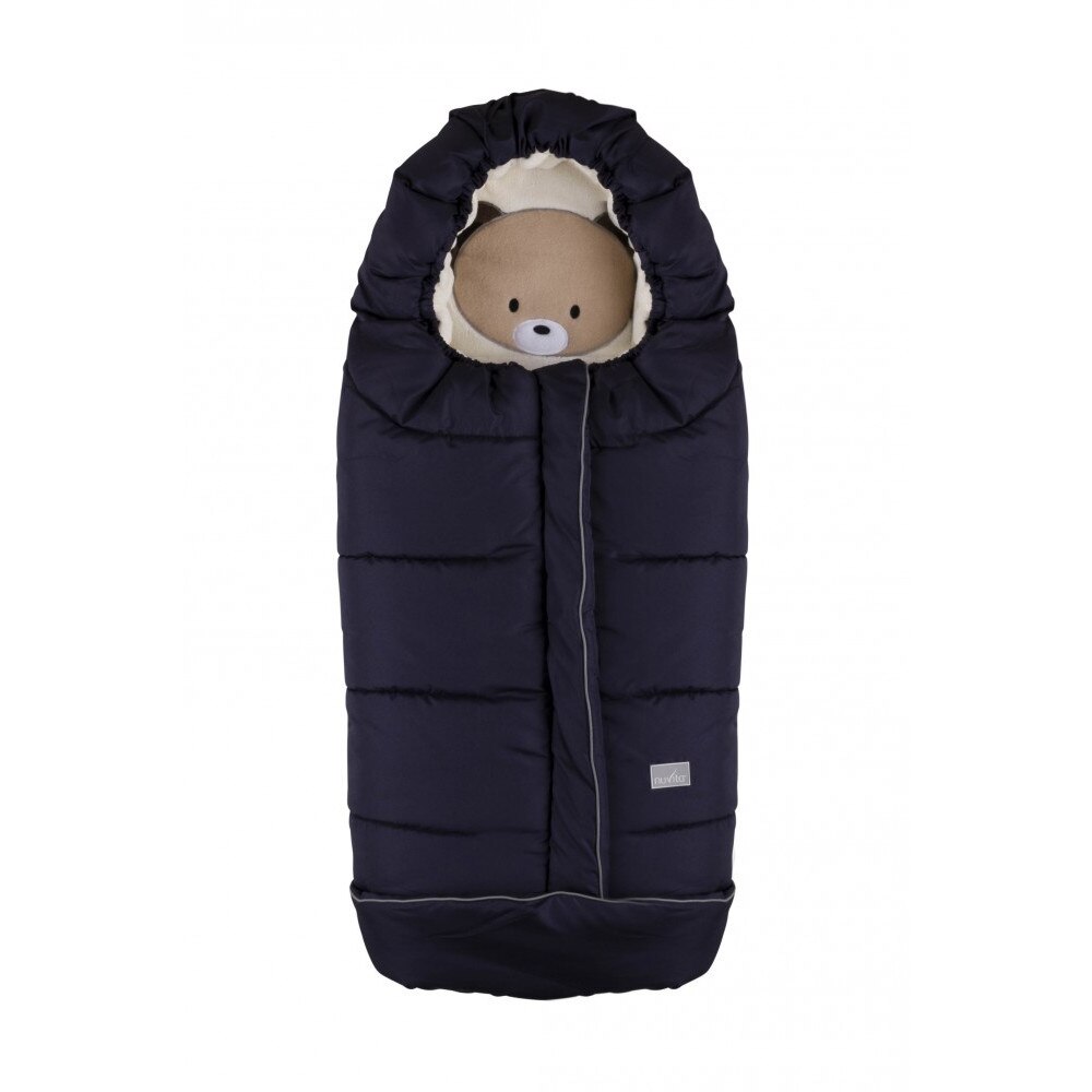 Nuvita Junior Cuccioli sac de iarna 100 cm - Bear Blue/Beige 9605