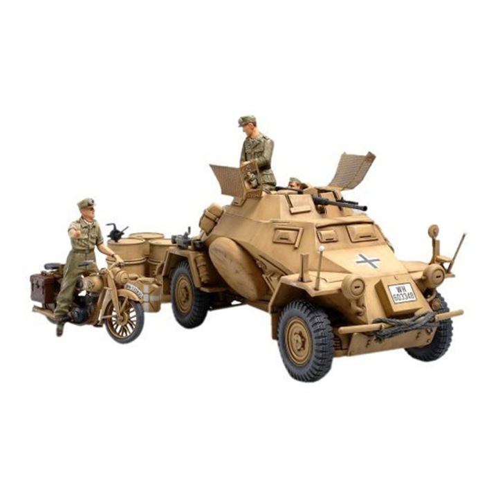 Военен модел Tamiya Sd.Kfz.222 Leichter Panzerspahwagen (4x4) Afrika Korps 1:35 TAM 35286